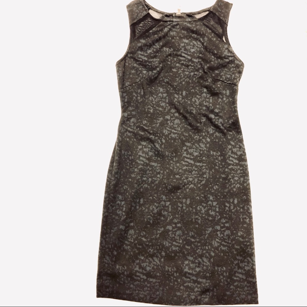 Banana Republic black office dress